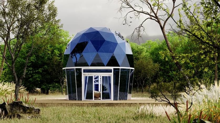 星空帐篷酒店建造